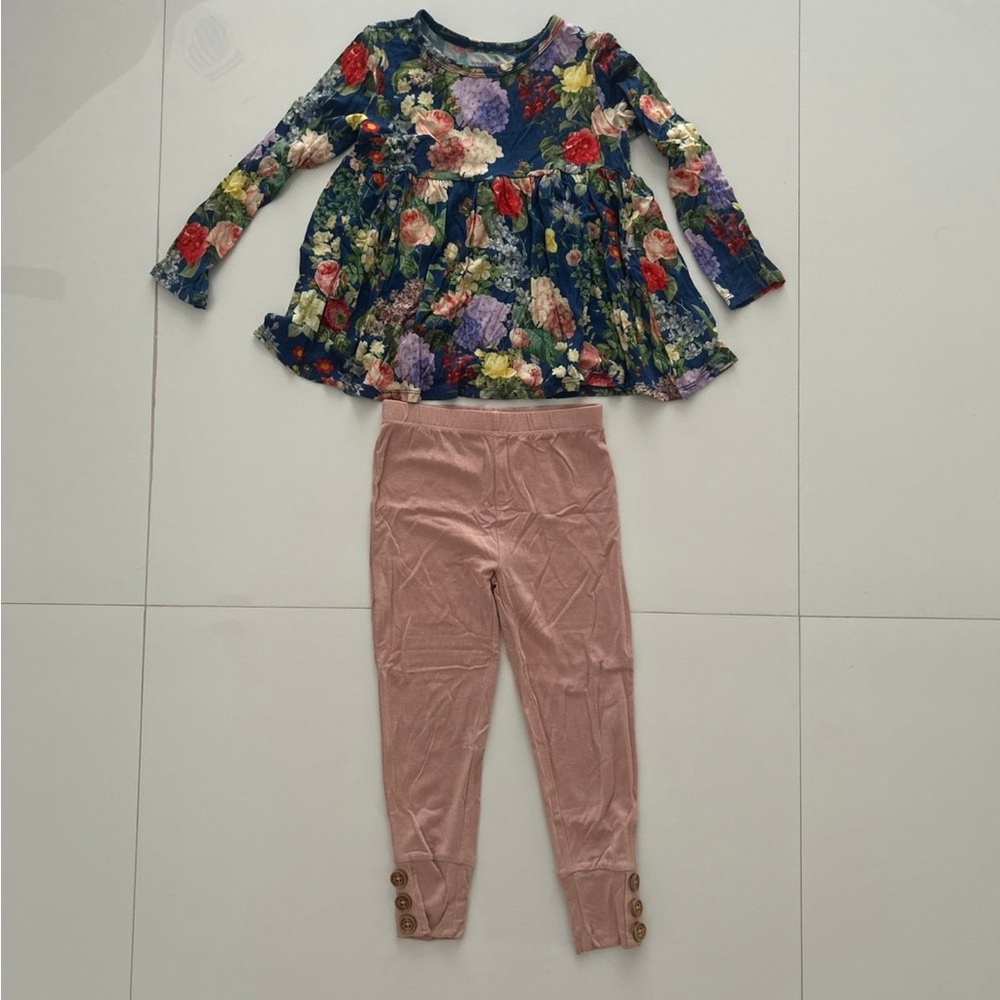 Posh Peanut Peplum Set Size 3T